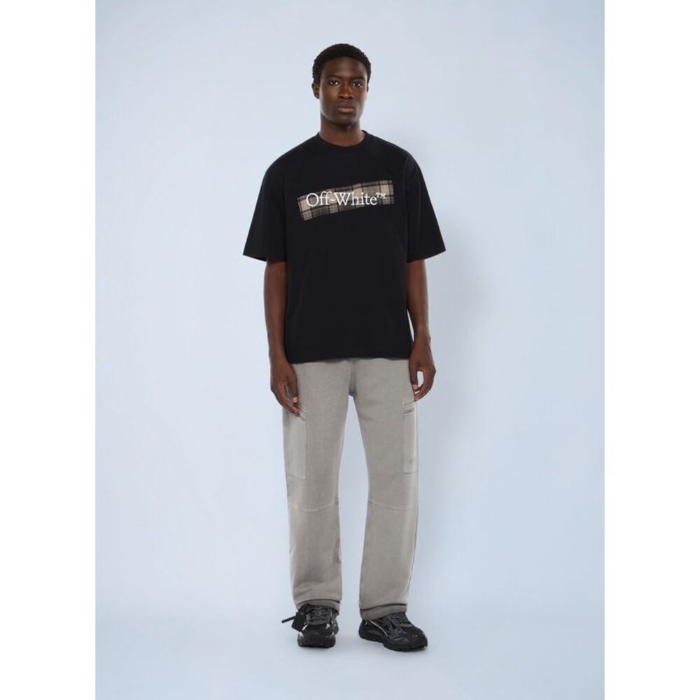 Off-White Men Laundry Diagonal Cargo Track Pants … - image 2